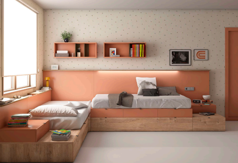 Tipos de creaciones modernas juveniles para dormitorios y su decoración