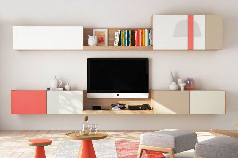 colores muebles modernos