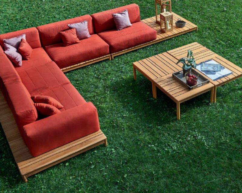 muebles madera jardin