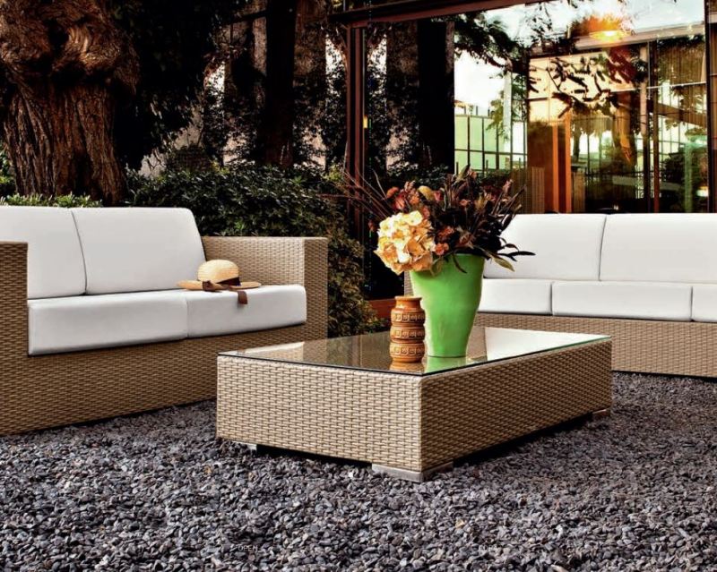 sofas ratan jardin